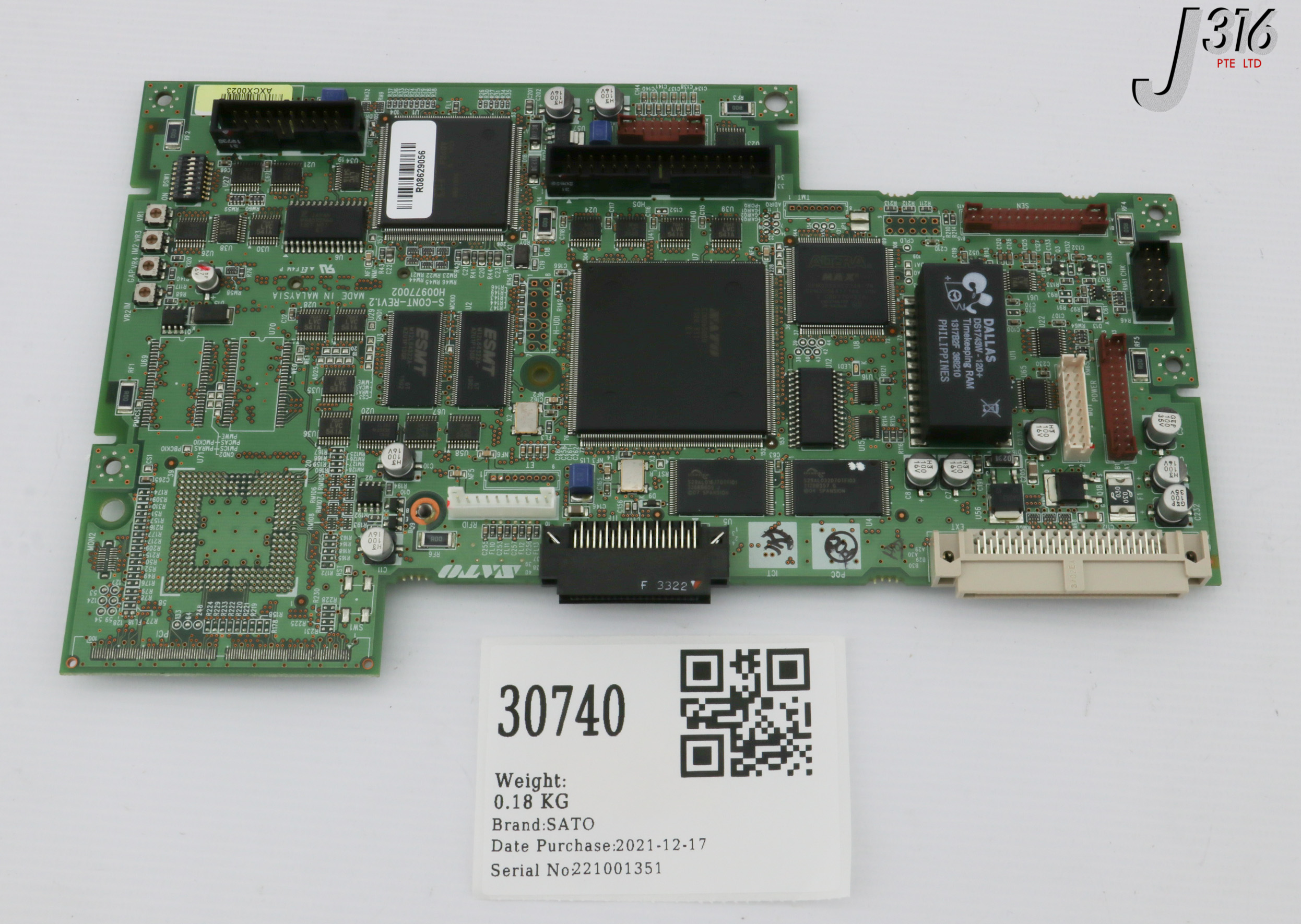 じゅん 30740 SATO PCB, MAIN PCB S84XX (NEW) R08629040 | eBay